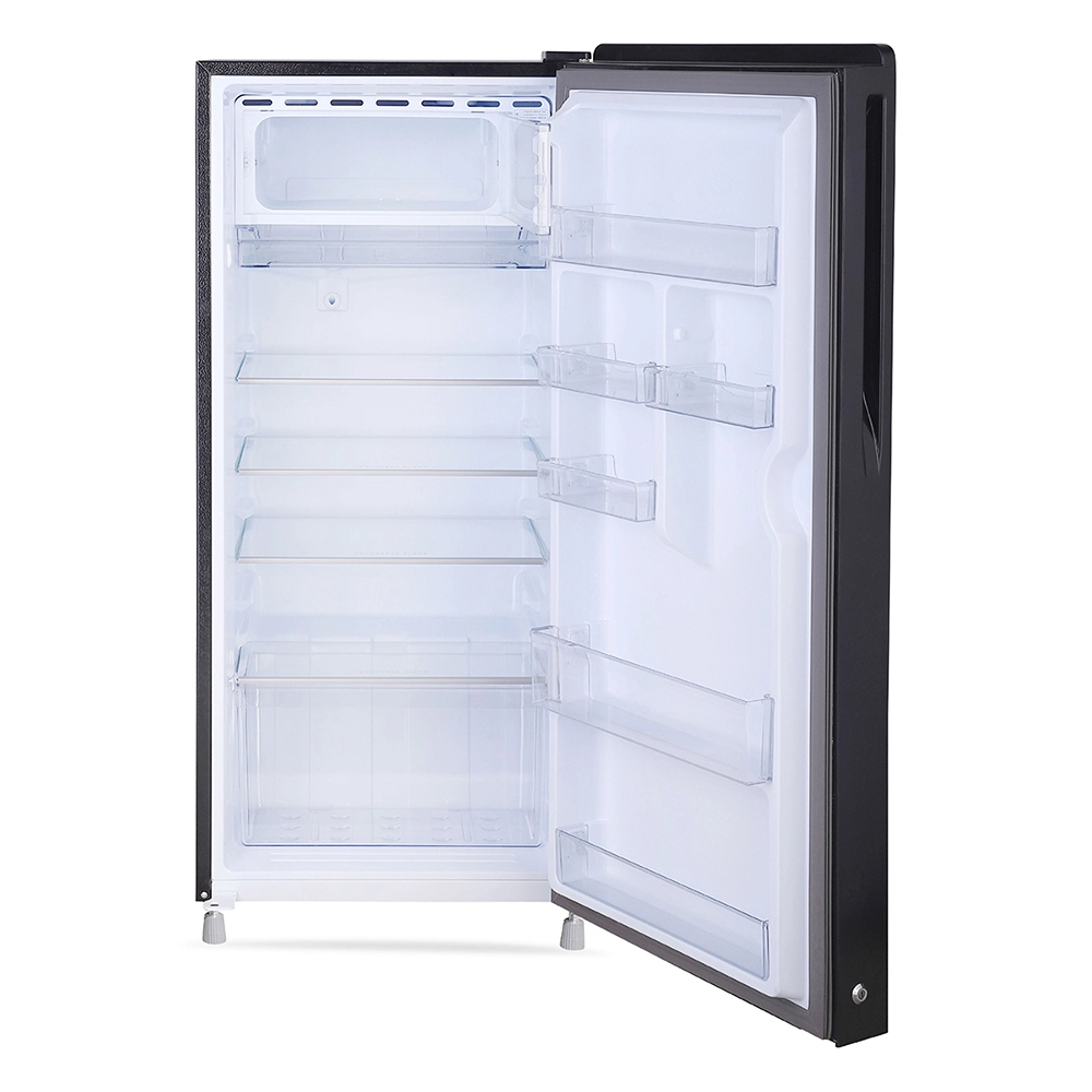 Haier 185L 2 Star Direct Cool Single Door Refrigerator with Toughened Glass Shelf HRD-2062CHG-N